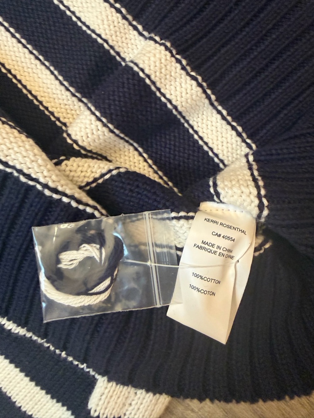 Kerri Rosenthal Summer Imperfect Heart Sweater Size M - Picture 10 of 10